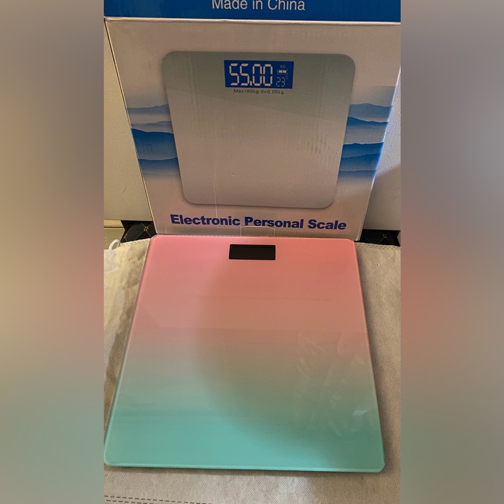 Electronic Personal Scale with Digital Display